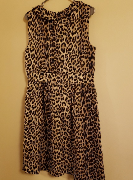 Alex Marie Dresses & Skirts - Alex Marie Leopard Print Dress
